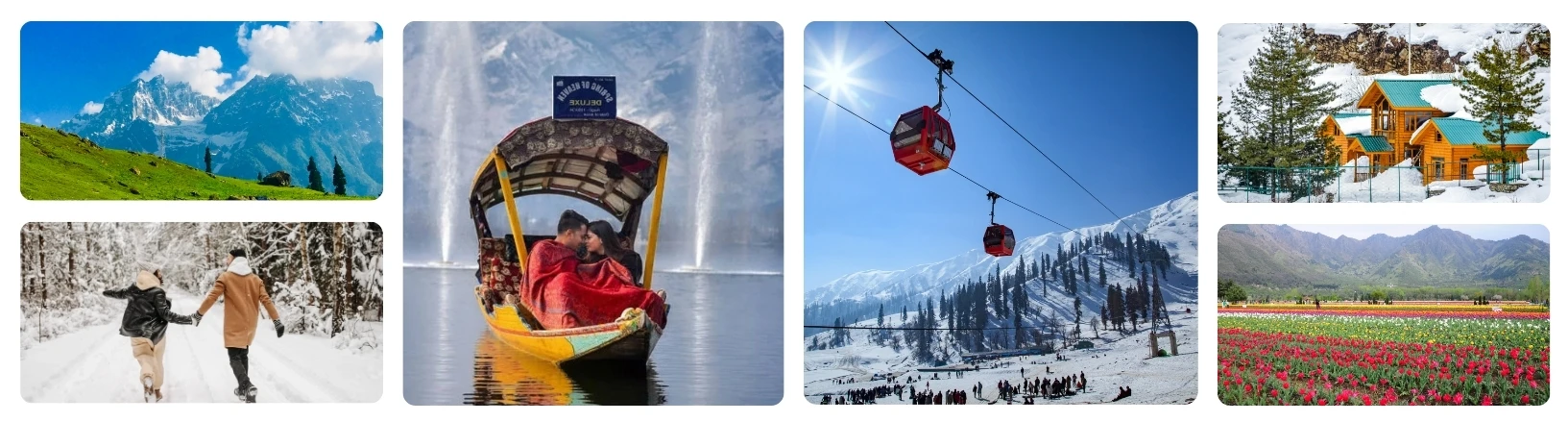 Kashmir Honeymoon Tour Package