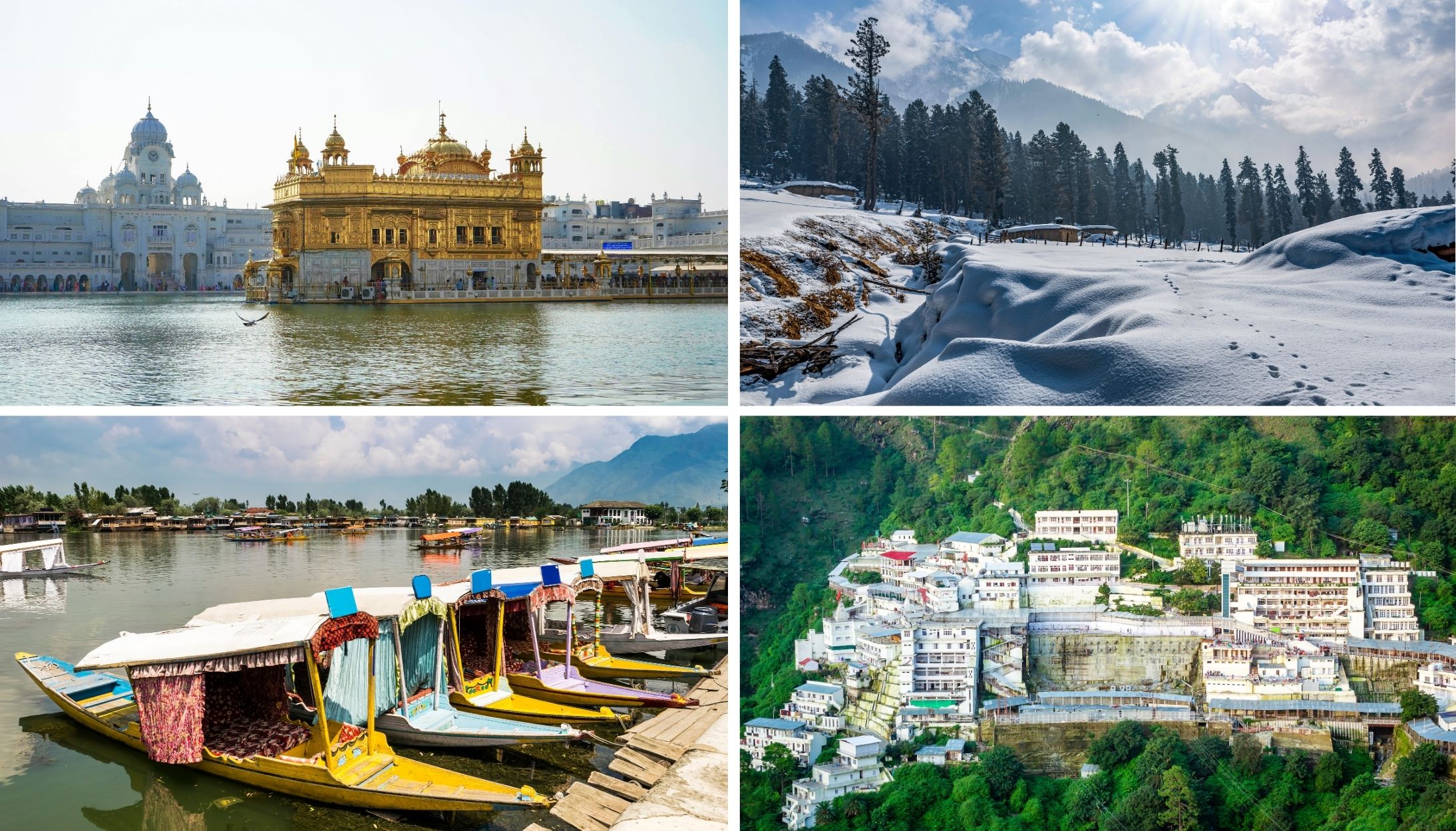 Amritsar Vaishno Devi Kashmir Tour Package