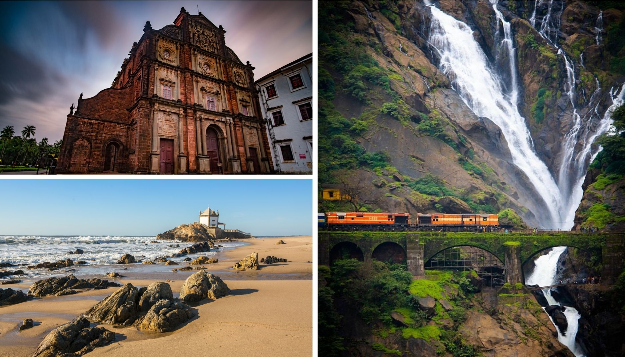 Goa Dudhsagar Waterfall Adventure Tour Package